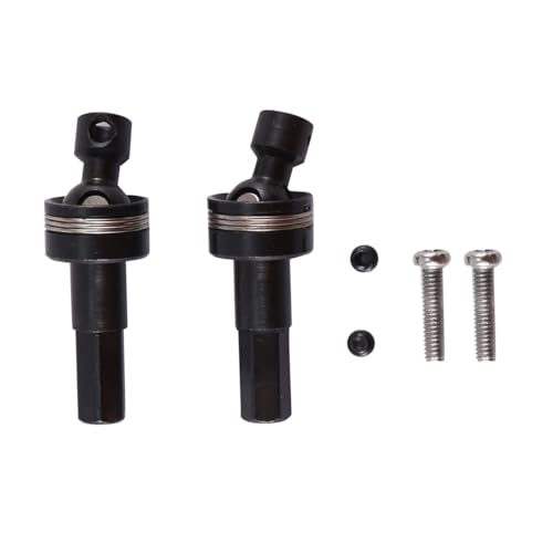 RWEQUTES 2Pcs Metall Vorderachse Universal CVD Antriebswelle 5Mm Hex for WPL C14 C24 B14 B24 B36 MN D90 MN99S RC Auto Upgrade Teile RWEQUTES 2Pcs Metall Vorderachse Universal CVD Antriebswelle 5Mm Hex for WPL C14 C24 B14 B24 B36 MN D90 MN99S RC Auto Upgrade Teile von RWEQUTES