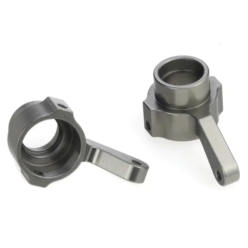 RWEQUTES 2pcs Metal Steering Cup Turn Cup WPL B1 B-1 B14 B-14 B16 B24 B-24 C14 C-14 C24 C-24 B36 for MN D90 D91 RC Car Upgrade Parts(Light Grey) von RWEQUTES