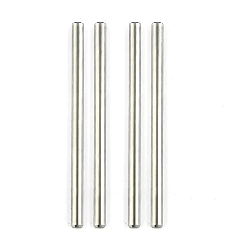 RWEQUTES 4 stücke Scharnier Pin 4x67,5mm ARAC5032 for ARRMA 6S 1/7 Limitless Infraction Mojave 1/8 Typhon Kraton Outcast RC Auto Upgrade Teile von RWEQUTES