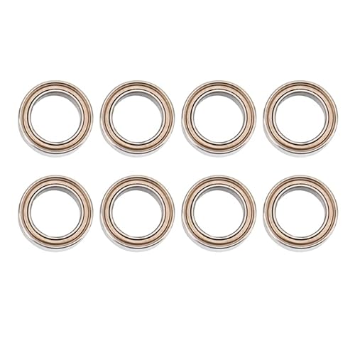 RWEQUTES 8 Stück Kugellager 6,35 x 9,53 x 3,17 mm for HBX 16889 16889A 16890 16890A SG 1601 SG 1602 SG1601 RC Autoteile Zubehör von RWEQUTES