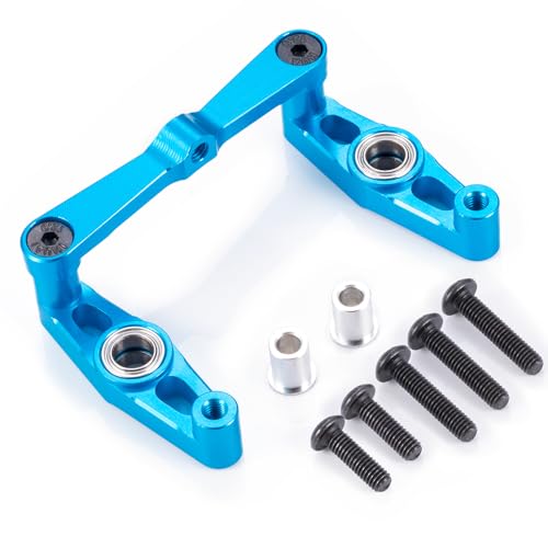 RWEQUTES Alu Kugellager Lenkung Set for 1/10 RC Auto Tam-iya TT-02 TT02 Upgrade Teile von RWEQUTES