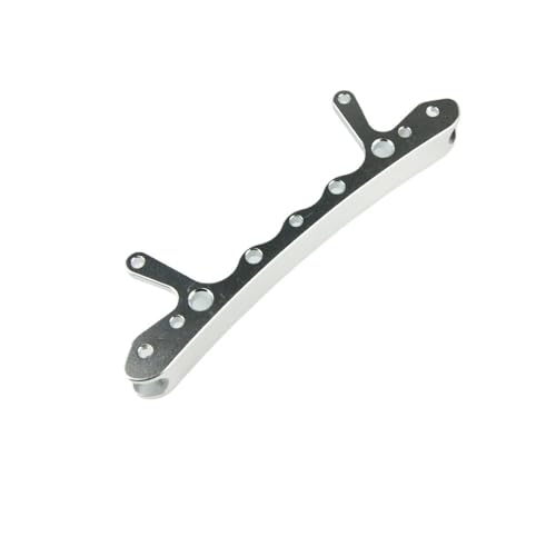 RWEQUTES Aluminium Legierung Hinten Shock Brace Turm for H-PI Ba-ja 5B SS KM R-ovan Buggy(Silver) von RWEQUTES