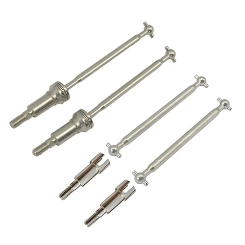 RWEQUTES CVD-Antriebswelle aus Metall, vorne und hinten, für Hosim Xinlehong Q901 Q902 Q903 9130 9136 9137 1/16 RC Autoteile Ersatzteile von RWEQUTES