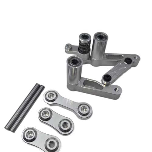 RWEQUTES Kompatibel mit ba-ja 5b 5t 5sc Alloy Steering Set(Orange) von RWEQUTES
