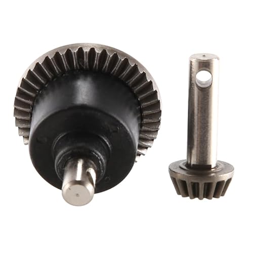 RWEQUTES Metall-Frontdifferential-Diff mit Antriebsrad for XLF F16 F17 F-16 F-17 1/14 RC Auto Ersatzteile Zubehör von RWEQUTES