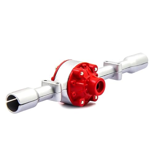 RWEQUTES Metall-Hinterbrücken-Achsengehäuse for WPL D12 C14 C24 C24-1 C34 B14 B24 B16 B36 RC-Auto-Upgrade-Teile(Silver) von RWEQUTES