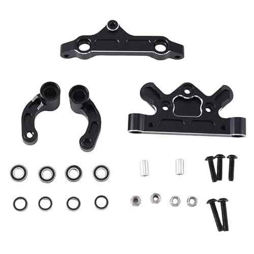 RWEQUTES Metall Lenkung Montage Set for 1/5 Arrma KRATON 8S BLX Outcast 8S BLX KRATON EXB Roller Upgrade Teile Zubehör(White) von RWEQUTES