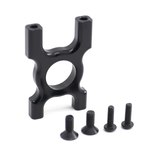 RWEQUTES Metall-Mitteldifferential vorne mit Fester Halterung for Arrma 6S 1/8 KRATON Typhon Talion Outcast Notorious RC-Car-Upgrade-Teile(Zwart) von RWEQUTES