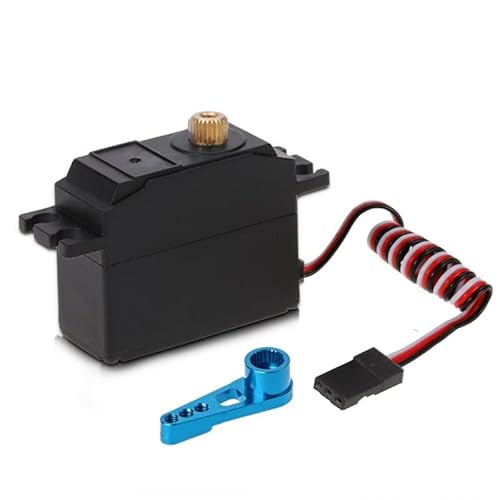 RWEQUTES Metallgetriebe-Servo mit Servoarm for MN86K MN86KS MN86 MN86S MN Modell G500 1/12 RC Car Upgrade Teile Zubehör von RWEQUTES