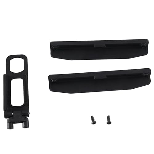 RWEQUTES Seitenschutz und Batterieplatte 16130 16140 schwarz für MJX Hyper Go 16207 16208 16209 16210 H16 H16H H16E H16P Ersatzteile von RWEQUTES