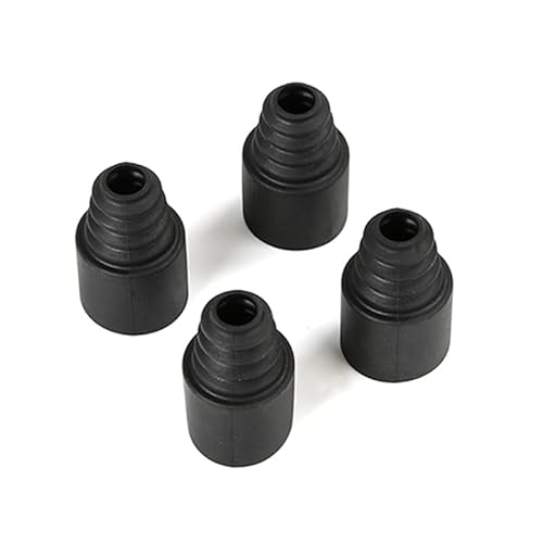 RWEQUTES Staubdichte Hülsen der Halbwellen-Achsmanschette for 1/5 Rovan RV KM Baja 5B 5T 5Sc Rc Car Gas Parts 4 Teile/Satz von RWEQUTES