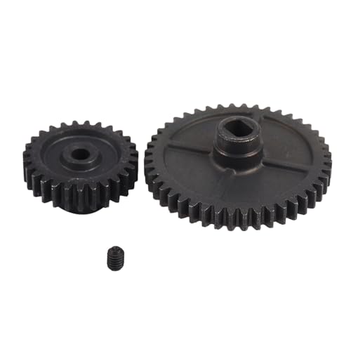 RWEQUTES Upgrade Metall-Untersetzungsgetriebe for Wltoys 144001 1/14 RC Car von RWEQUTES