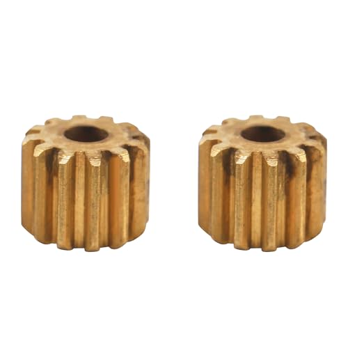 RWEQUTES for WPL D12 1/10 RC Auto Upgrade Teile 2 Stück 12T Motor Getriebe Ersatz RWEQUTES for WPL D12 1/10 RC Auto Upgrade Teile 2 Stück 12T Motor Getriebe Ersatz von RWEQUTES