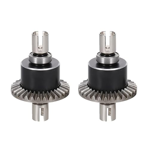 RWEQUTES for Wltoys 144001 144002 144010 124007 124016 124017 124018 124019 Metall Differential RC Auto Upgrade Teile Zubehör(2 pcs) von RWEQUTES