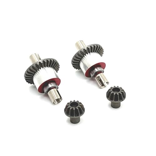 RWEQUTES for Wltoys 144001 144010 124007 124008 124016 124017 124018 124019 RIaarIo XDKJ001 AMX12 Metall Differential RC Auto Upgrade Teile von RWEQUTES