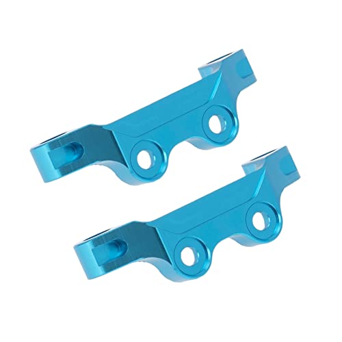 TT02 Obere Querlenkerhalterung aus Metall for Tamiya TT02 TT-02 TT02T TT-02T 1/10 RC Car Upgrades Teile Zubehör(Blauw) von RWEQUTES