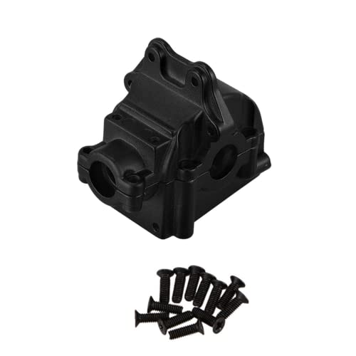 for Wltoys 144001 144002 144010 124007 124016 124017 124019 Metall Getriebe Gehäuse Getriebe Shell Differential Fall Upgrade Teile(Black 1pcs) von RWEQUTES