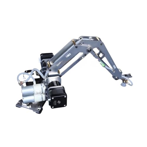 RWRAPS Roboterarm Big Load 3 DOF Roboterarm-Manipulator mit Schrittmotor, Saugpumpe, Saugnapf, Industrierobotikmodell von RWRAPS