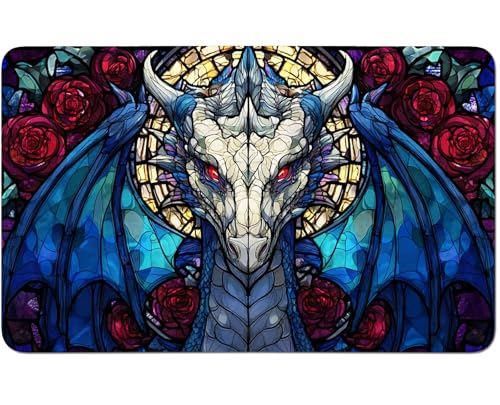 RWUTYTIUL Für MTG-Karten-Spielmatte, 61 x 35,6 cm, ohne Zone, genähte Spielmatte für Commander-Board, TCG, RPG, CCG, Desktop-Tablet, Mauspad zum Spielen, Zubehör, Glas-Wasserhahn RWUTYTIUL Für MTG-Karten-Spielmatte, 61 x 35,6 cm, ohne Zone, genähte Spielmatte für Commander-Board, TCG, RPG, CCG, Desktop-Tablet, Mauspad zum Spielen, Zubehör, Glas-Wasserhahn von RWUTYTIUL