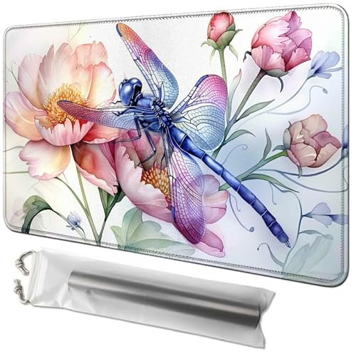RWUTYTIUL Kartenspielmatte 61 x 35,6 cm mit Playmat-Tube-Tasche, Kartenspiel-Spielmatte mit genähtem Commander-Deckbrett, MTG, RPG, CCG, TCG, Kartenspiel, Schreibtischmatten für Anfänger, RWUTYTIUL Kartenspielmatte 61 x 35,6 cm mit Playmat-Tube-Tasche, Kartenspiel-Spielmatte mit genähtem Commander-Deckbrett, MTG, RPG, CCG, TCG, Kartenspiel, Schreibtischmatten für Anfänger, von RWUTYTIUL