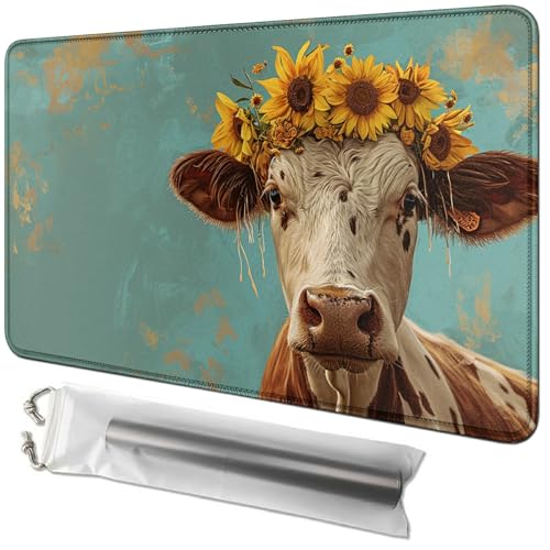 RWUTYTIUL Kartenspielmatte 61 x 35,6 cm mit Playmat-Tube-Tasche, Kartenspiel-Spielmatte mit genähtem Commander-Deckbrett, MTG, RPG, CCG, TCG, Kartenspiel, Schreibtischmatten für Anfänger, RWUTYTIUL Kartenspielmatte 61 x 35,6 cm mit Playmat-Tube-Tasche, Kartenspiel-Spielmatte mit genähtem Commander-Deckbrett, MTG, RPG, CCG, TCG, Kartenspiel, Schreibtischmatten für Anfänger, von RWUTYTIUL