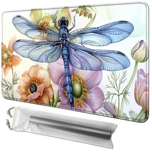 RWUTYTIUL Kartenspielmatte 61 x 35,6 cm mit Playmat-Tube-Tasche, Kartenspiel-Spielmatte mit genähtem Commander-Deckbrett, MTG, RPG, CCG, TCG, Kartenspiel, Schreibtischmatten für Anfänger, RWUTYTIUL Kartenspielmatte 61 x 35,6 cm mit Playmat-Tube-Tasche, Kartenspiel-Spielmatte mit genähtem Commander-Deckbrett, MTG, RPG, CCG, TCG, Kartenspiel, Schreibtischmatten für Anfänger, von RWUTYTIUL