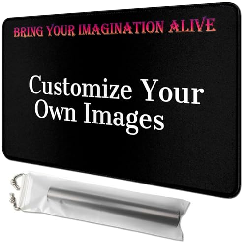 RWUTYTIUL Kartenspielmatte 61 x 35,6 cm mit Playmat-Tube-Tasche, Kartenspiel-Spielmatte mit genähtem Commander-Deckbrett, MTG, RPG, CCG, TCG, Kartenspiel, Schreibtischmatten für Anfänger, RWUTYTIUL Kartenspielmatte 61 x 35,6 cm mit Playmat-Tube-Tasche, Kartenspiel-Spielmatte mit genähtem Commander-Deckbrett, MTG, RPG, CCG, TCG, Kartenspiel, Schreibtischmatten für Anfänger, von RWUTYTIUL