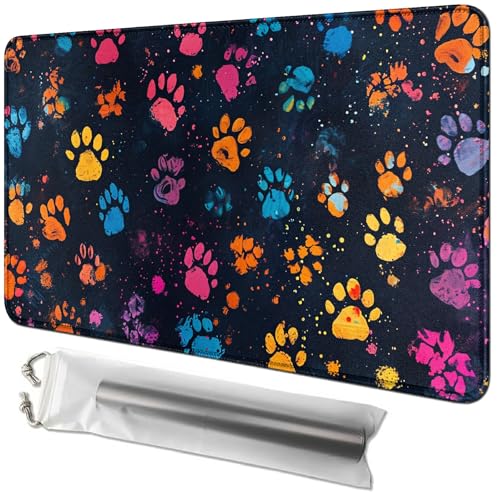 RWUTYTIUL Kartenspielmatte 61 x 35,6 cm mit Playmat-Tube-Tasche, Kartenspiel-Spielmatte mit genähtem Commander-Deckbrett, MTG, RPG, CCG, TCG, Kartenspiel, Schreibtischmatten für Anfänger, RWUTYTIUL Kartenspielmatte 61 x 35,6 cm mit Playmat-Tube-Tasche, Kartenspiel-Spielmatte mit genähtem Commander-Deckbrett, MTG, RPG, CCG, TCG, Kartenspiel, Schreibtischmatten für Anfänger, von RWUTYTIUL