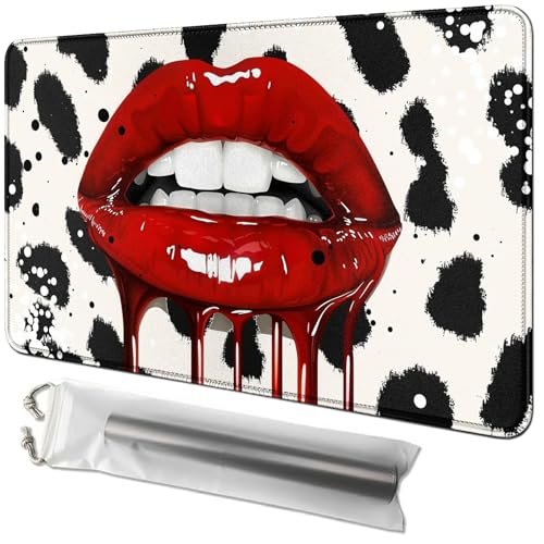 RWUTYTIUL Kartenspielmatte 61 x 35,6 cm mit Playmat-Tube-Tasche, Kartenspiel-Spielmatte mit genähtem Commander-Deckbrett, MTG, RPG, CCG, TCG, Kartenspiel, Schreibtischmatten für Anfänger, RWUTYTIUL Kartenspielmatte 61 x 35,6 cm mit Playmat-Tube-Tasche, Kartenspiel-Spielmatte mit genähtem Commander-Deckbrett, MTG, RPG, CCG, TCG, Kartenspiel, Schreibtischmatten für Anfänger, von RWUTYTIUL