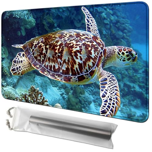 RWUTYTIUL Kartenspielmatte 61 x 35,6 cm mit Playmat-Tube-Tasche, Kartenspiel-Spielmatte mit genähtem Commander-Deckbrett, MTG, RPG, CCG, TCG, Kartenspiel, Schreibtischmatten für Anfänger, RWUTYTIUL Kartenspielmatte 61 x 35,6 cm mit Playmat-Tube-Tasche, Kartenspiel-Spielmatte mit genähtem Commander-Deckbrett, MTG, RPG, CCG, TCG, Kartenspiel, Schreibtischmatten für Anfänger, von RWUTYTIUL