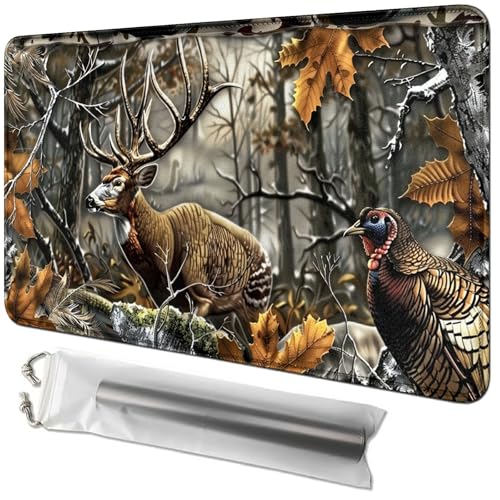 RWUTYTIUL Kartenspielmatte 61 x 35,6 cm mit Playmat-Tube-Tasche, Kartenspiel-Spielmatte mit genähtem Kommandanten-Deckbrett, MTG, RPG, CCG, TCG, Kartenspiel, Schreibtischmatten für Anfänger, RWUTYTIUL Kartenspielmatte 61 x 35,6 cm mit Playmat-Tube-Tasche, Kartenspiel-Spielmatte mit genähtem Kommandanten-Deckbrett, MTG, RPG, CCG, TCG, Kartenspiel, Schreibtischmatten für Anfänger, von RWUTYTIUL