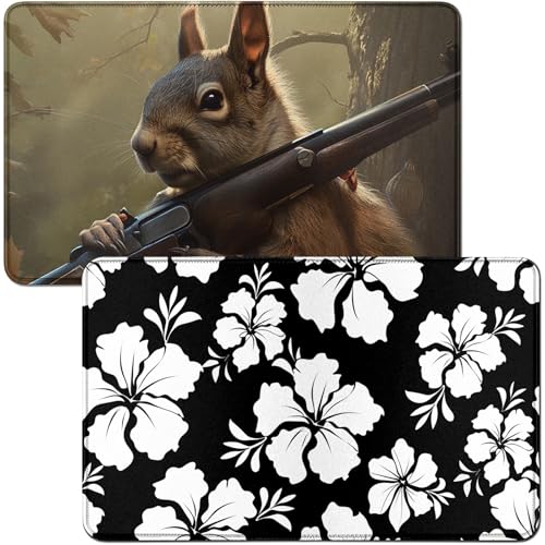 RWUTYTIUL Spielmatte für MTG-Karte, Spielmatte und Eichhörnchen, 2-teiliges Set, 61 x 35,6 cm, genähte Spielmatte für Commander-Board, TCG, RPG, CCG, Spielmatte für Kartenspiel, Spielzubehör RWUTYTIUL Spielmatte für MTG-Karte, Spielmatte und Eichhörnchen, 2-teiliges Set, 61 x 35,6 cm, genähte Spielmatte für Commander-Board, TCG, RPG, CCG, Spielmatte für Kartenspiel, Spielzubehör von RWUTYTIUL