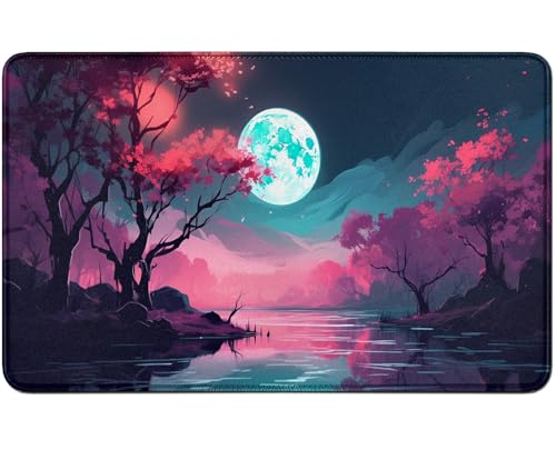 RWUTYTIUL - Spielmatte für MTG TCG Karte, Computermatte, 61 x 35,6 cm, genähte Spielmatte für Kommandantenbrett, RPG CCG Game Magic The Gathering, Spielmatte für RWUTYTIUL - Spielmatte für MTG TCG Karte, Computermatte, 61 x 35,6 cm, genähte Spielmatte für Kommandantenbrett, RPG CCG Game Magic The Gathering, Spielmatte für von RWUTYTIUL