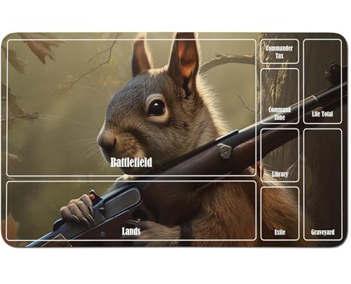 RWUTYTIUL for MTG Card Playmat 24 X 14 Inch with A Zone, Stitched Play Mat for Commander Board TCG RPG CCG Game Desktop Tablet Mouse Pad for Playing Accessories, Mouse RWUTYTIUL for MTG Card Playmat 24 X 14 Inch with A Zone, Stitched Play Mat for Commander Board TCG RPG CCG Game Desktop Tablet Mouse Pad for Playing Accessories, Mouse von RWUTYTIUL
