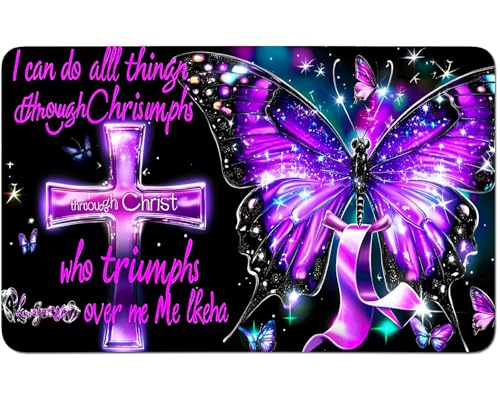 RWUTYTIUL for MTG Card Playmat 24 X 14 Inch with No Zone, Stitched Play Mat for Commander-Board TCG RPG CCG Game Desktop Tablet Mouse Pad for Playing Accessories, Butterfly Inspirational Words RWUTYTIUL for MTG Card Playmat 24 X 14 Inch with No Zone, Stitched Play Mat for Commander-Board TCG RPG CCG Game Desktop Tablet Mouse Pad for Playing Accessories, Butterfly Inspirational Words von RWUTYTIUL