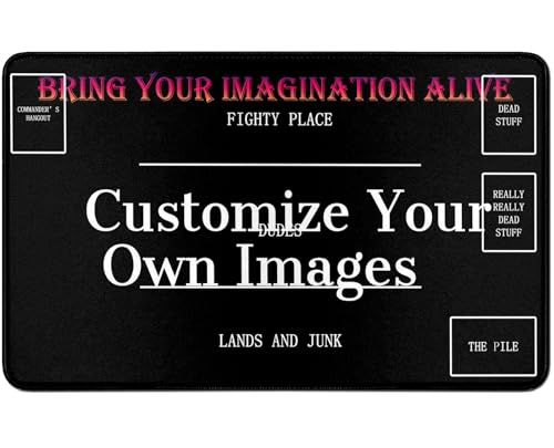 RWUTYTIUL for MTG Card Playmat TCG Playmat Desk Mats 24 X 14 Inch, Stitched Playmat for Commander Board RPG CCG Game Magic The Gathering, Play Mat for Card Game Playing Accessories, Custom RWUTYTIUL for MTG Card Playmat TCG Playmat Desk Mats 24 X 14 Inch, Stitched Playmat for Commander Board RPG CCG Game Magic The Gathering, Play Mat for Card Game Playing Accessories, Custom von RWUTYTIUL
