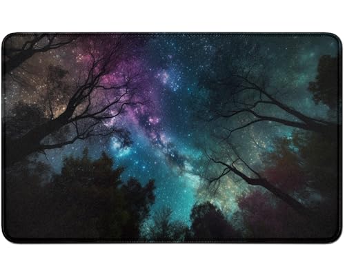 RWUTYTIUL for MTG Card Playmat TCG Playmat Desk Mats 24 X 14 Inch, Stitched Playmat for Commander Board RPG CCG Game Magic The Gathering, Play Mat for Card Game Playing Accessories, Galaxy RWUTYTIUL for MTG Card Playmat TCG Playmat Desk Mats 24 X 14 Inch, Stitched Playmat for Commander Board RPG CCG Game Magic The Gathering, Play Mat for Card Game Playing Accessories, Galaxy von RWUTYTIUL