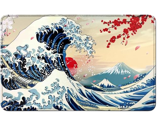 RWUTYTIUL for MTG Card Playmat TCG Playmat Desk Mats 24 X 14 Inch, Stitched Playmat for Commander Board RPG CCG Game Magic The Gathering, Play Mat for Card Game Playing Accessories, Oceans RWUTYTIUL for MTG Card Playmat TCG Playmat Desk Mats 24 X 14 Inch, Stitched Playmat for Commander Board RPG CCG Game Magic The Gathering, Play Mat for Card Game Playing Accessories, Oceans von RWUTYTIUL