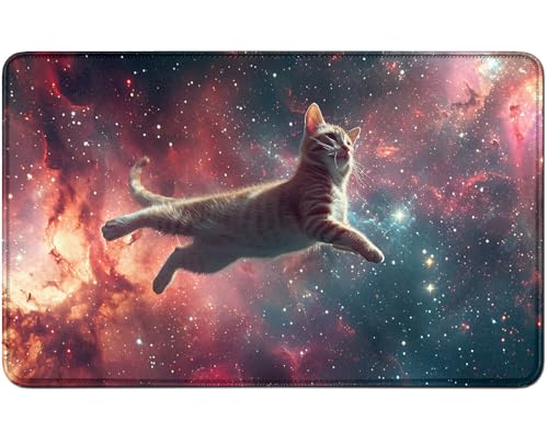 RWUTYTIUL for MTG Card Playmat TCG Playmat Desk Mats 24 X 14 Inch, Stitched Playmat for Commander Board RPG CCG Game Magic The Gathering, Play Mat for Card Game Playing Accessories, Starry Night Cat RWUTYTIUL for MTG Card Playmat TCG Playmat Desk Mats 24 X 14 Inch, Stitched Playmat for Commander Board RPG CCG Game Magic The Gathering, Play Mat for Card Game Playing Accessories, Starry Night Cat von RWUTYTIUL