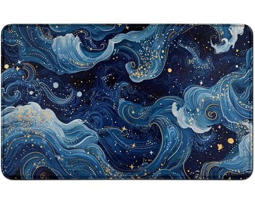 RWUTYTIUL for MTG Card Playmat TCG Playmat Desk Mats 24 X 14 Inch, Stitched Playmat for Commander Board RPG CCG Game Magic The Gathering, Play Mat for Card Game Playing Accessories, Starry Sky RWUTYTIUL for MTG Card Playmat TCG Playmat Desk Mats 24 X 14 Inch, Stitched Playmat for Commander Board RPG CCG Game Magic The Gathering, Play Mat for Card Game Playing Accessories, Starry Sky von RWUTYTIUL