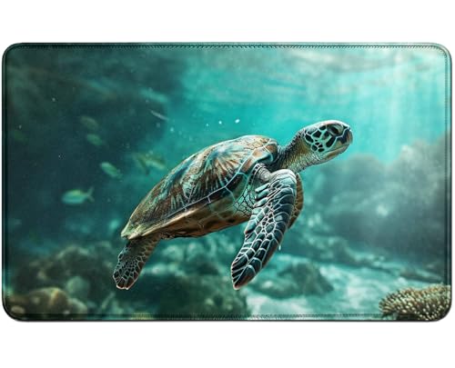 RWUTYTIUL for MTG Card Playmat TCG Playmat Desk Mats 24 X 14 Inch, Stitched Playmat for Commander Board RPG CCG Game Magic The Gathering, Play Mat for Card Game Playing Accessories, Turtles RWUTYTIUL for MTG Card Playmat TCG Playmat Desk Mats 24 X 14 Inch, Stitched Playmat for Commander Board RPG CCG Game Magic The Gathering, Play Mat for Card Game Playing Accessories, Turtles von RWUTYTIUL