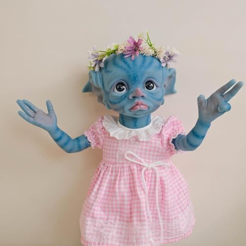 RXDOLL 17 Zoll Realistische Avatar Reborn Babypuppen Silikon Ganzkörper Anatomisch Korrekt Neugeborene Babypuppe Lebensechte Elfenbabys Real Life Babypuppe Kinder Geburtstagsgeschenke RXDOLL 17 Zoll Realistische Avatar Reborn Babypuppen Silikon Ganzkörper Anatomisch Korrekt Neugeborene Babypuppe Lebensechte Elfenbabys Real Life Babypuppe Kinder Geburtstagsgeschenke von RXDOLL