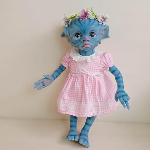 RXDOLL 17 Zoll Reborn Avatar Babypuppen Silikon Ganzkörper Vinyl Anatomisch Korrekte Puppe Handgemachte Leben Wie Babypuppe Neugeborene Babys Wasserdichtes Spielzeug Geschenke RXDOLL 17 Zoll Reborn Avatar Babypuppen Silikon Ganzkörper Vinyl Anatomisch Korrekte Puppe Handgemachte Leben Wie Babypuppe Neugeborene Babys Wasserdichtes Spielzeug Geschenke von RXDOLL