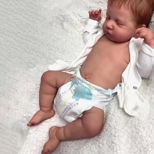 RXDOLL 20 Zoll Reborn Baby Puppen Silikon Vinyl Ganzk?rper M?dchen Loulou Realistische Schlafende Neugeborene M?dchen Puppe Echte Baby Geboren Puppe wasserdichte Bebe Puppen RXDOLL 20 Zoll Reborn Baby Puppen Silikon Vinyl Ganzk?rper M?dchen Loulou Realistische Schlafende Neugeborene M?dchen Puppe Echte Baby Geboren Puppe wasserdichte Bebe Puppen von RXDOLL