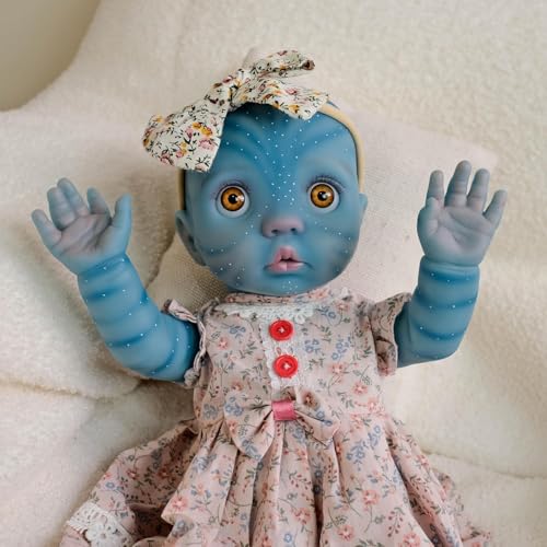 RXDOLL 40,6 cm große Avatar Reborn Babypuppen Mädchen Peeka lebensechte Neugeborene Puppe Stoffkörper Realistische Babypuppen, die echt Avatar Silikon Babys Elf Puppe für Kinder ab 3 Jahren RXDOLL 40,6 cm große Avatar Reborn Babypuppen Mädchen Peeka lebensechte Neugeborene Puppe Stoffkörper Realistische Babypuppen, die echt Avatar Silikon Babys Elf Puppe für Kinder ab 3 Jahren von RXDOLL