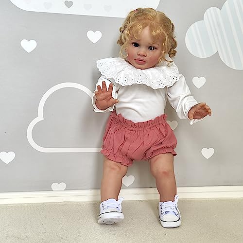 RXDOLL 66 cm große Größe Reborn Babypuppen Kleinkind Mädchen Realistische Reborn Kleinkindpuppe Weicher Körper Lebensechte Babypuppen, die aus echtem Silikon aussehen Babies Bebe Puppe für Mädchen ab RXDOLL 66 cm große Größe Reborn Babypuppen Kleinkind Mädchen Realistische Reborn Kleinkindpuppe Weicher Körper Lebensechte Babypuppen, die aus echtem Silikon aussehen Babies Bebe Puppe für Mädchen ab von RXDOLL