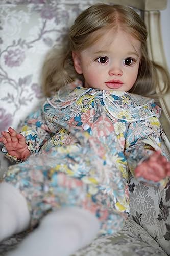 RXDOLL 66 cm große Größe Reborn Babypuppen Kleinkind Mädchen Stoffkörper Lebensechte Babypuppen, die echt aussehen Silikon Babies Puppe Realistische Reborn Kleinkind Spielzeug für Mädchen ab 3 Jahren RXDOLL 66 cm große Größe Reborn Babypuppen Kleinkind Mädchen Stoffkörper Lebensechte Babypuppen, die echt aussehen Silikon Babies Puppe Realistische Reborn Kleinkind Spielzeug für Mädchen ab 3 Jahren von RXDOLL