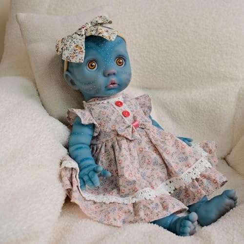 RXDOLL Avatar Reborn Babypuppen Silikon Ganzkörper Mädchen 16 Zoll Lebensechte Neugeborene Puppe Waschbar Realistische Babypuppen, die Echte Avatar Babys Frühchen Mädchen Puppe aussehen RXDOLL Avatar Reborn Babypuppen Silikon Ganzkörper Mädchen 16 Zoll Lebensechte Neugeborene Puppe Waschbar Realistische Babypuppen, die Echte Avatar Babys Frühchen Mädchen Puppe aussehen von RXDOLL