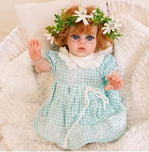RXDOLL Mini Reborn Baby Puppen Realistische 26 cm Weiche Tuch Körper Handgemachte 3D Haut Wurzelhaar Look Real Life Posable Neugeborene Bebe Spielzeug Geburtstagsgeschenke RXDOLL Mini Reborn Baby Puppen Realistische 26 cm Weiche Tuch Körper Handgemachte 3D Haut Wurzelhaar Look Real Life Posable Neugeborene Bebe Spielzeug Geburtstagsgeschenke von RXDOLL