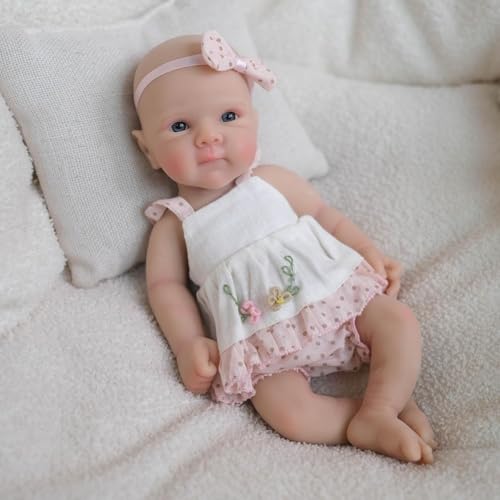 RXDOLL Mini Reborn Babypuppen Silikon Ganzkörper Mädchen Bettie 8 Zoll Anatomisch Korrekte Babypuppen Weiche Solide Silikon Lebensecht Realistisch Neugeborene Frühchen Waschbar Spielzeug Geschenk RXDOLL Mini Reborn Babypuppen Silikon Ganzkörper Mädchen Bettie 8 Zoll Anatomisch Korrekte Babypuppen Weiche Solide Silikon Lebensecht Realistisch Neugeborene Frühchen Waschbar Spielzeug Geschenk von RXDOLL
